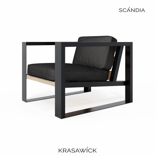 Кресло Сканди (HRC7004BB) -1