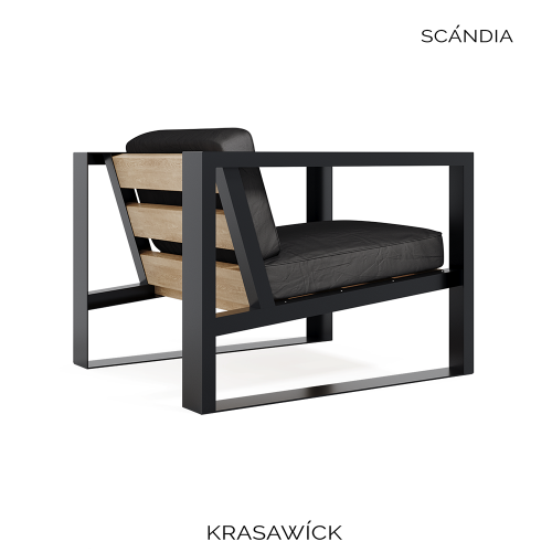 Кресло Сканди (HRC7004BB) -3