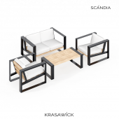 Комплект мебели Сканди (HRC7012BW) 