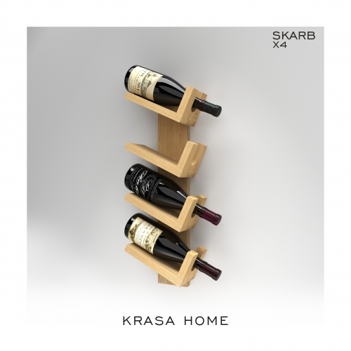 Полка для вина SKARB X4 (KH31001)